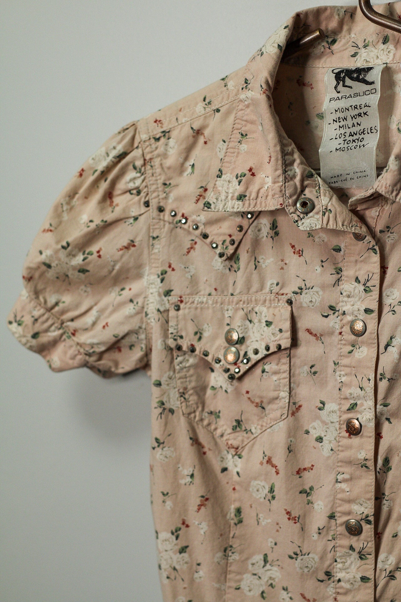 Y2K Floral Studded Cowgirl| Parasuco | M