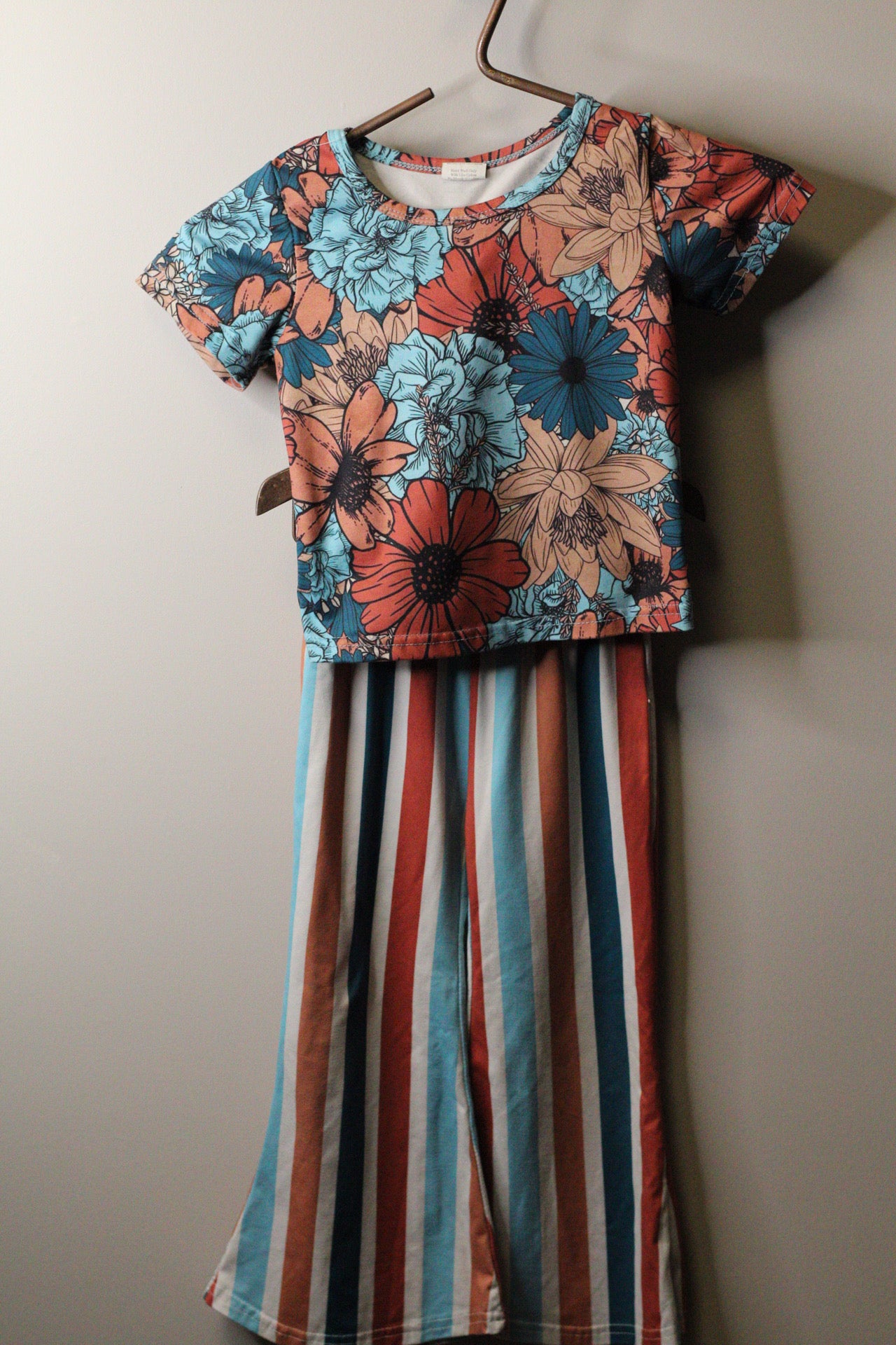 Floral & Striped Set| 4T