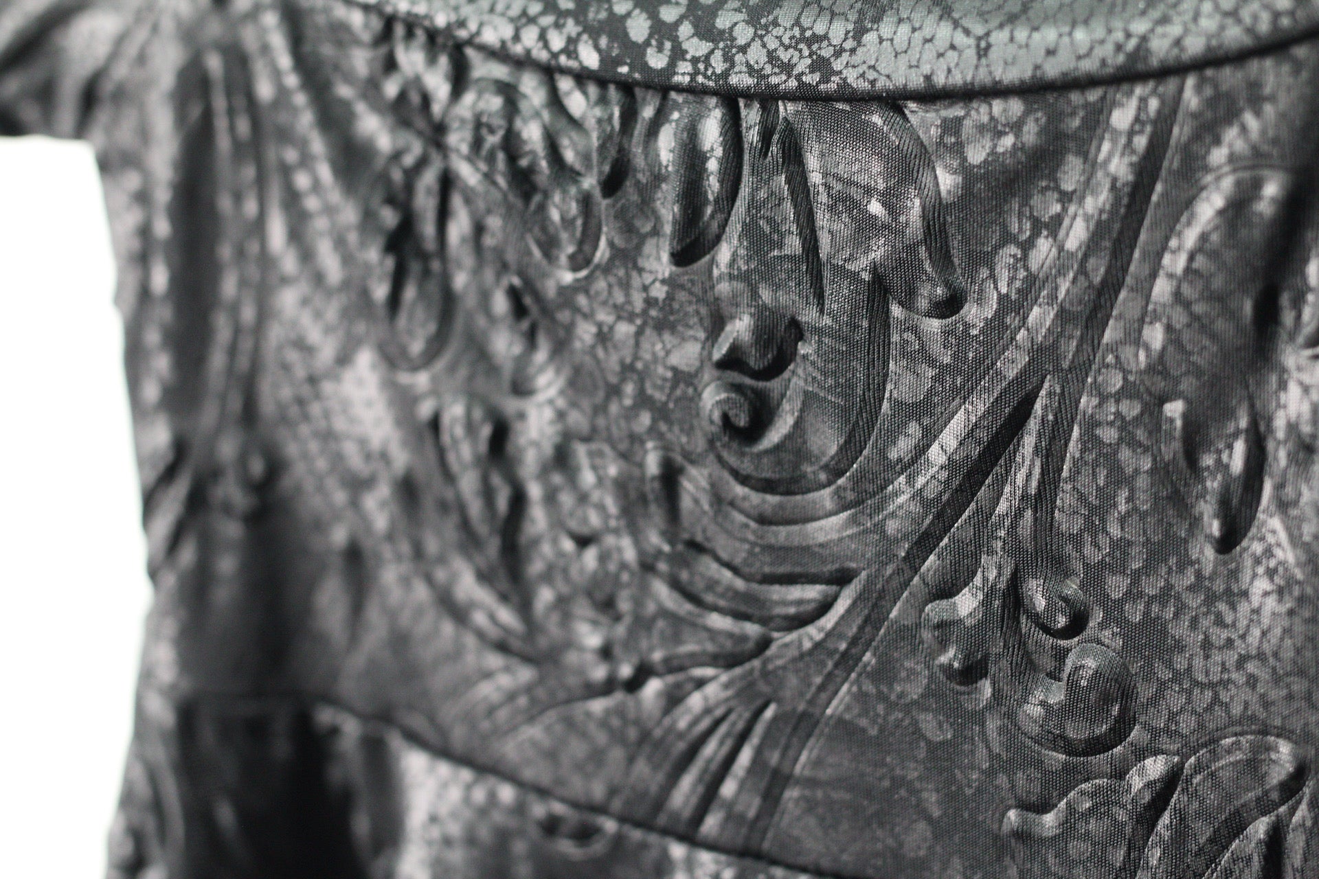 Embossed Faux Leather Dress | 2/3T
