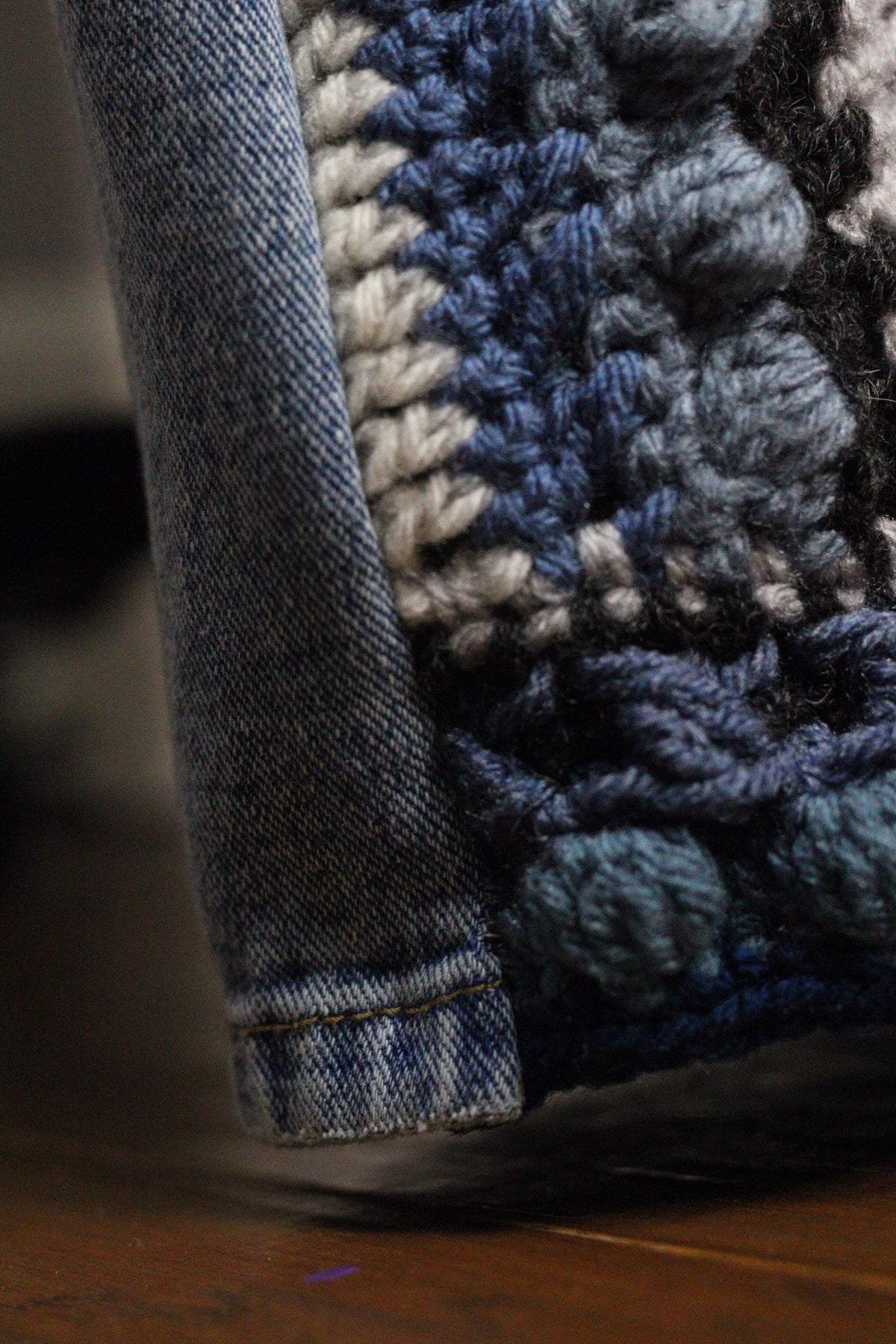 ARCHIVE NO. 002 | Crochet Side Panel JEANS