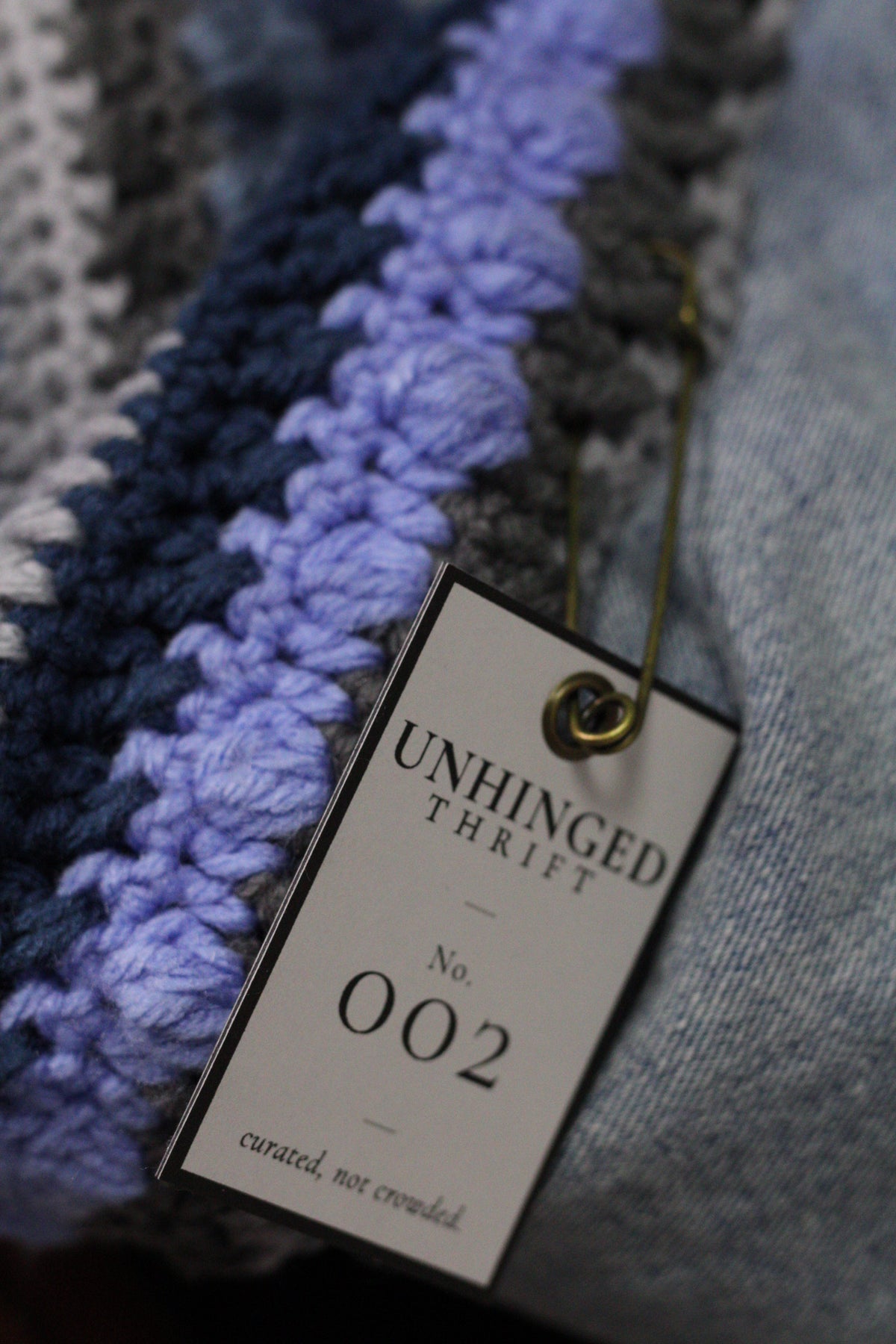 ARCHIVE NO. 002 | Crochet Side Panel JEANS