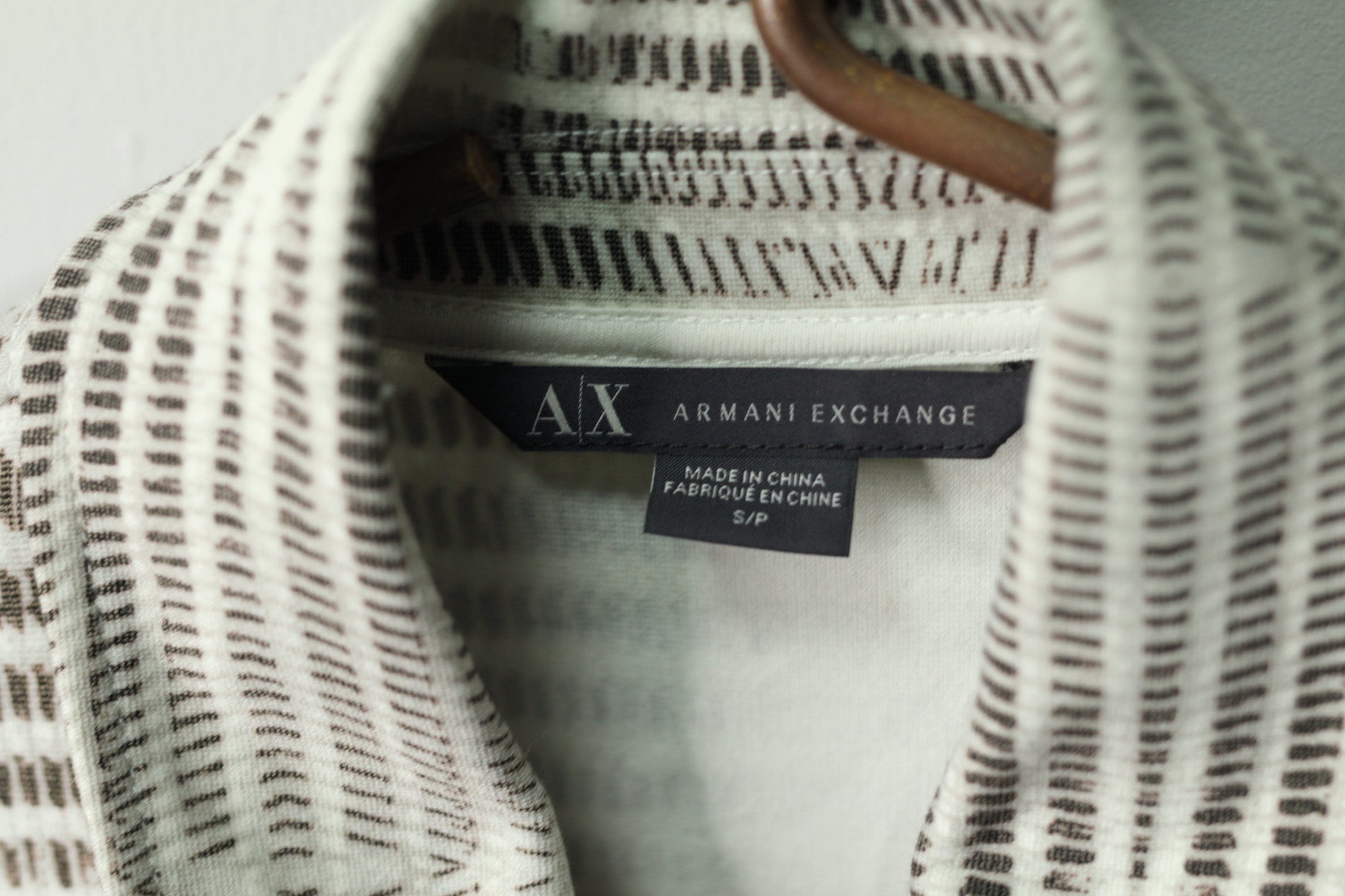 Armani Exchange Studded Moto Knit Jacket | S