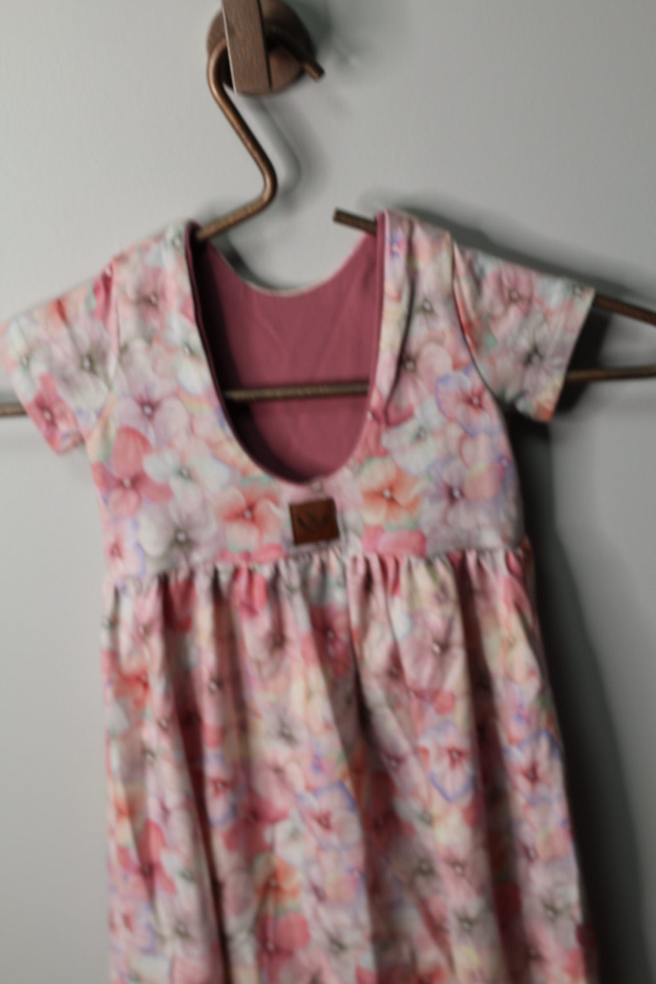 Handmade Floral Harem Romper | 3t