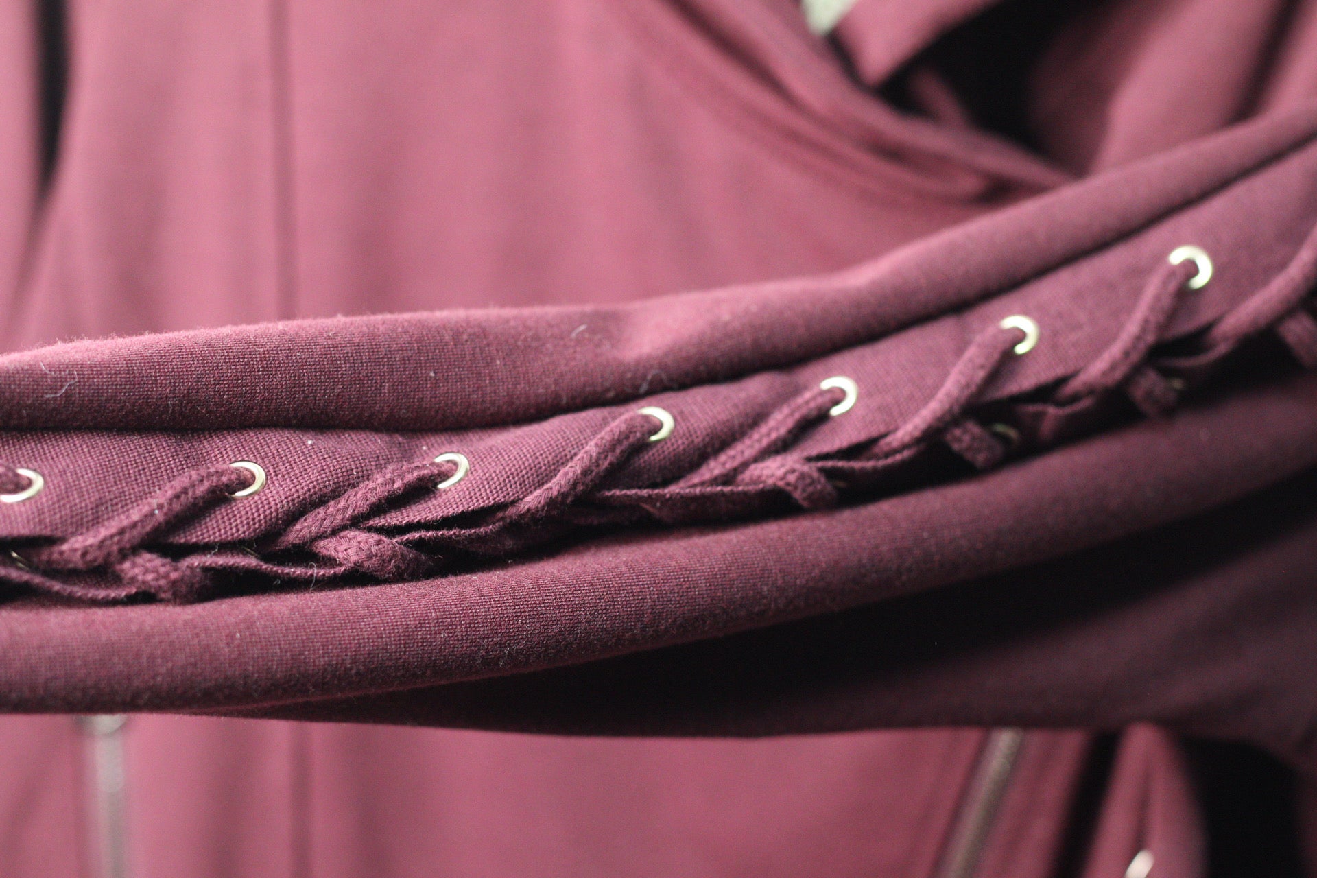 Asymmetrical Moto Zip Hoodie | Triple Five Soul | L