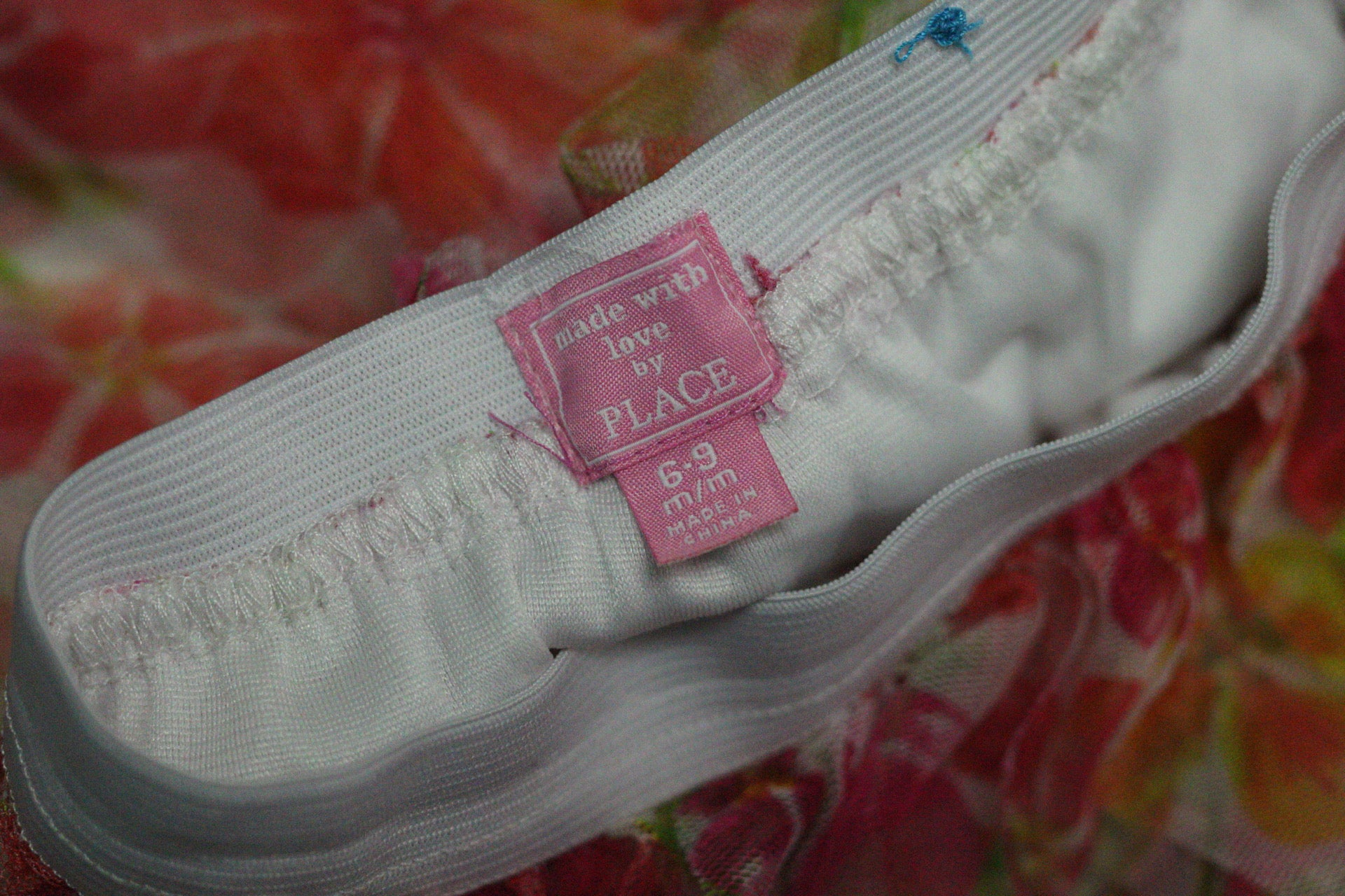 Watercolour Floral Tulle Bloomers | 6–9M