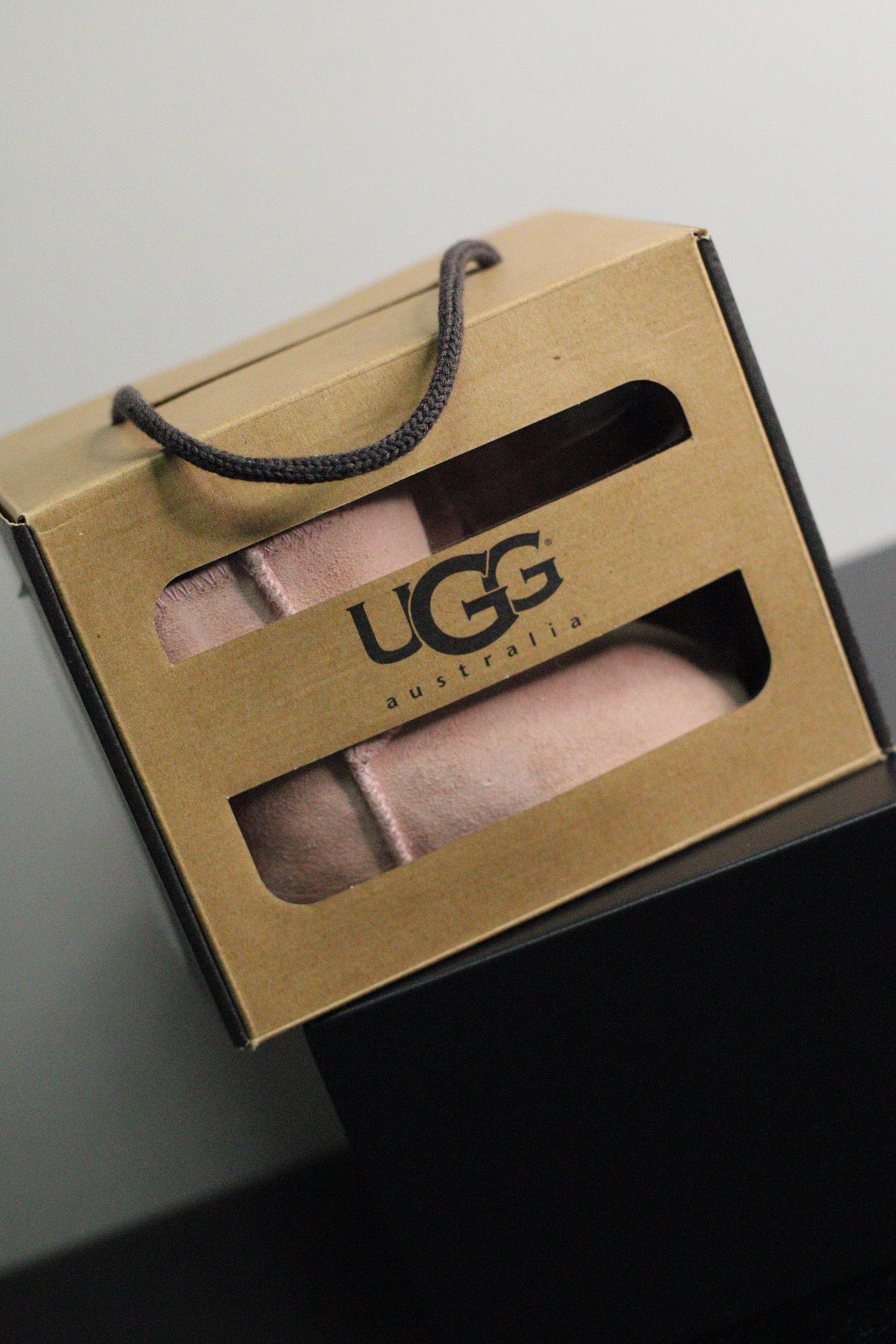 Tiny Baby Pink UGG Australia Sheepskin Booties | S