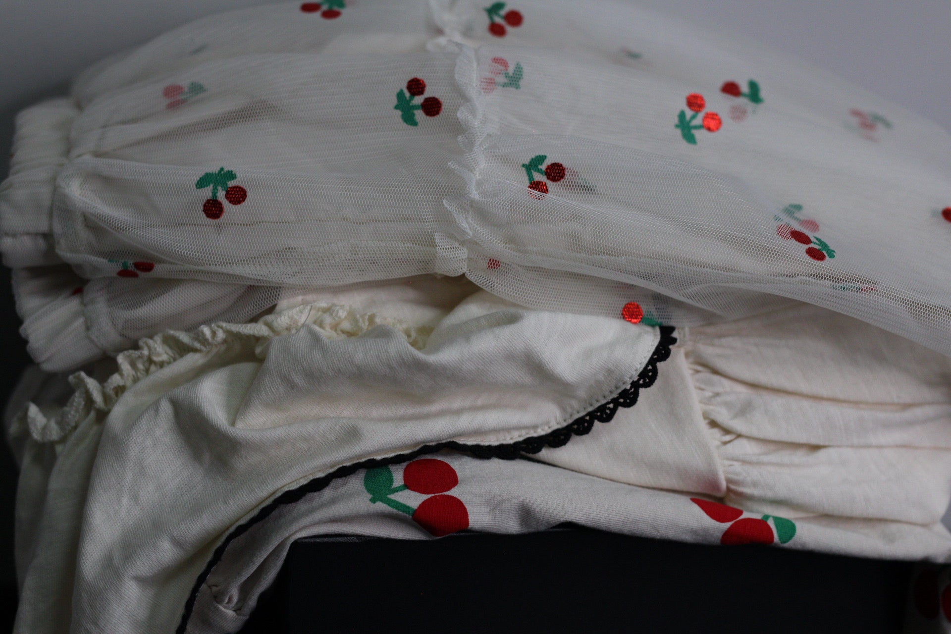Cherries & Ruffles Bundle | 4/6t