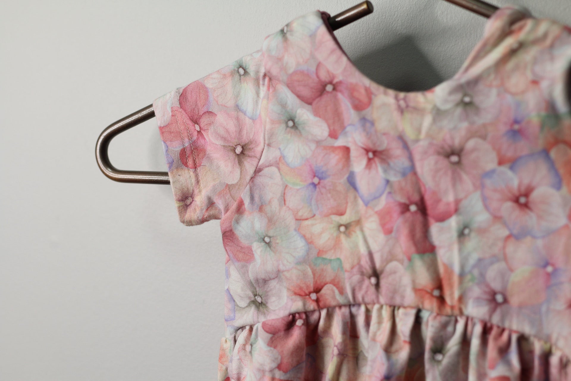 Handmade Floral Harem Romper | 3t