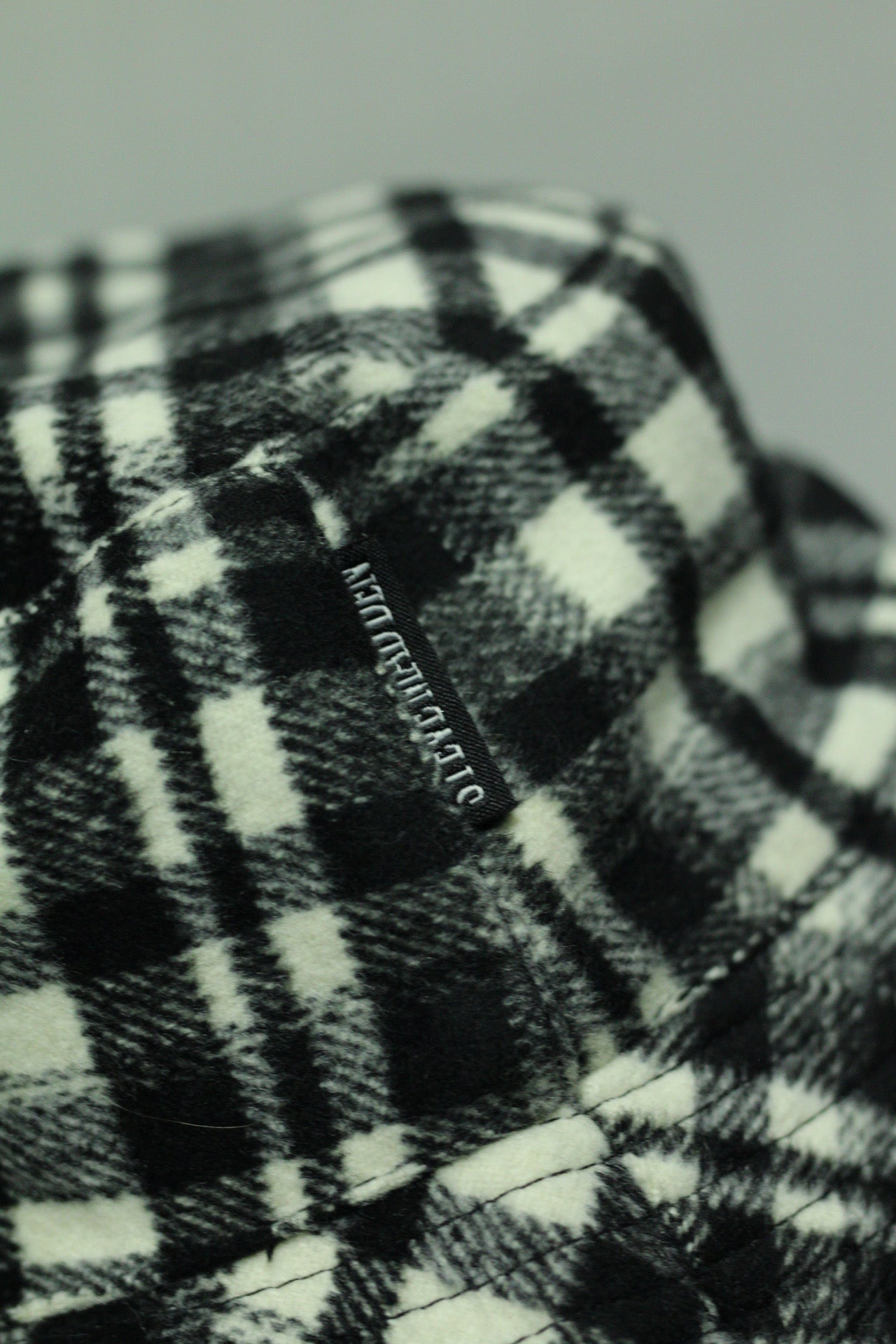 Reversible Plaid Bucket Hat