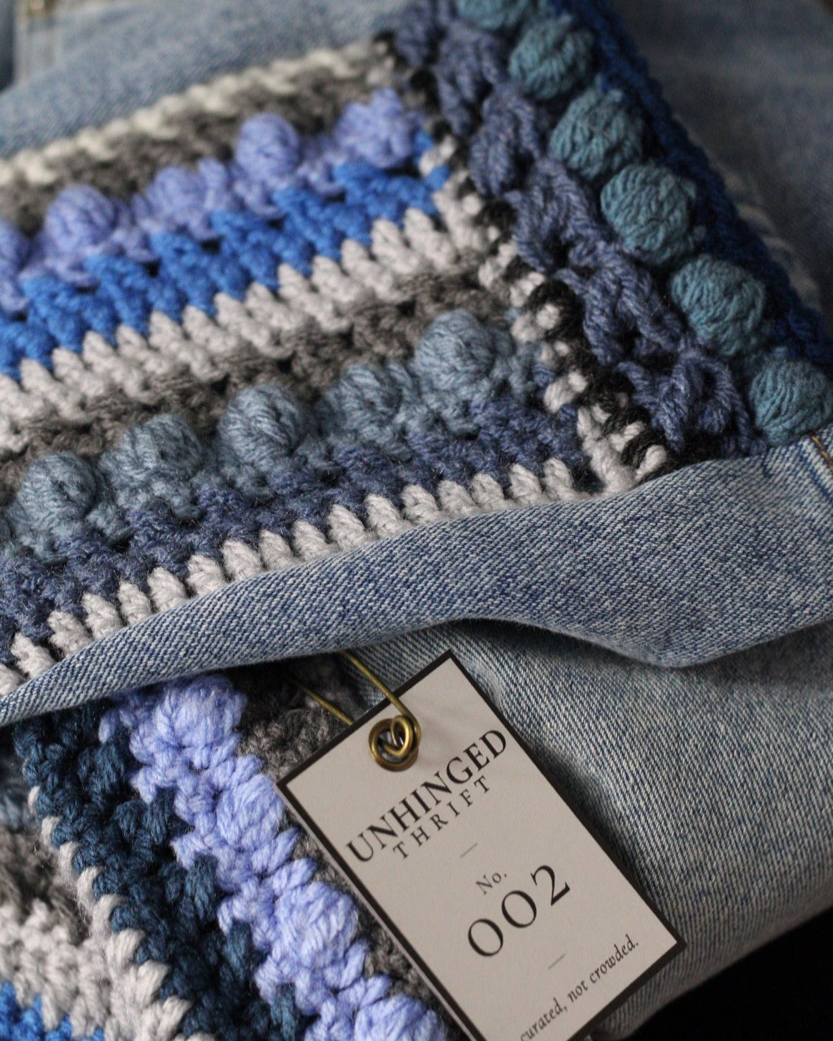 ARCHIVE NO. 002 | Crochet Side Panel JEANS