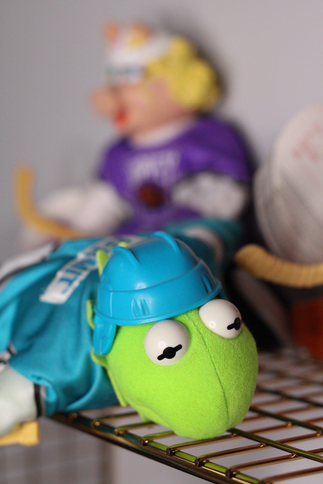 1995 McDonald’s Muppets NHL Hockey Plush Set of 4