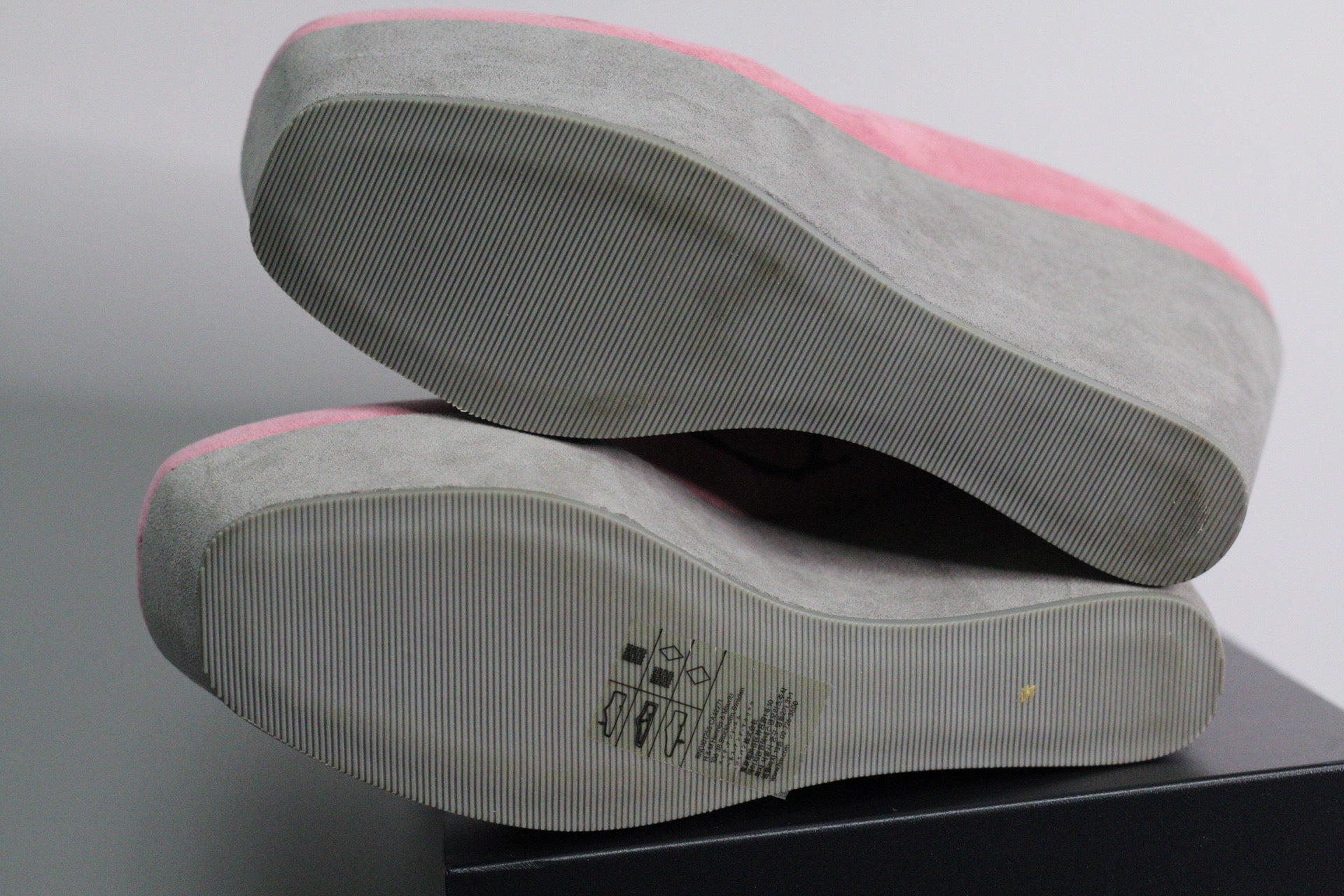 Pink & Grey PLATFORM WEDGES | SIZE 39