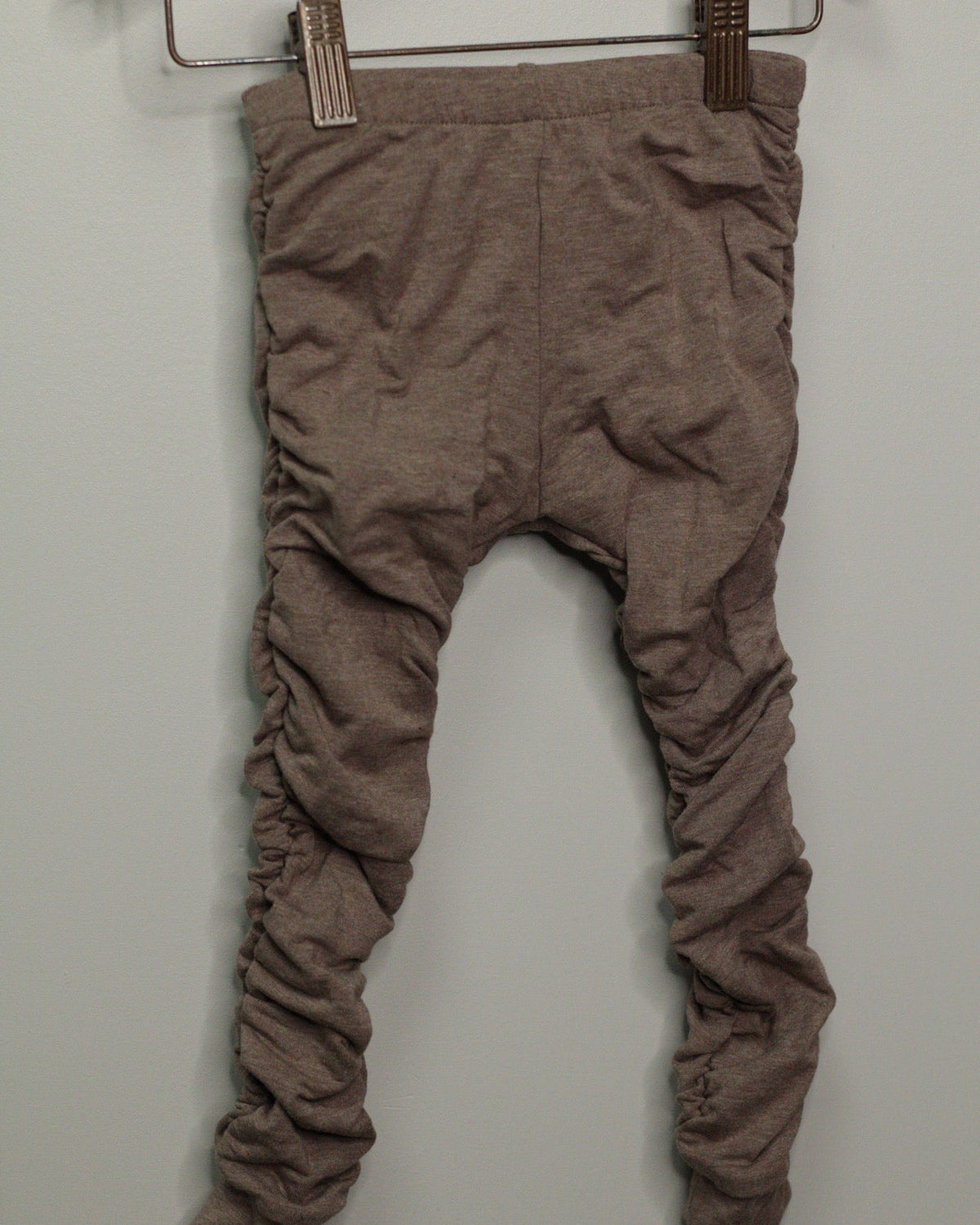 Cocoa French Terry Ruche Leggings