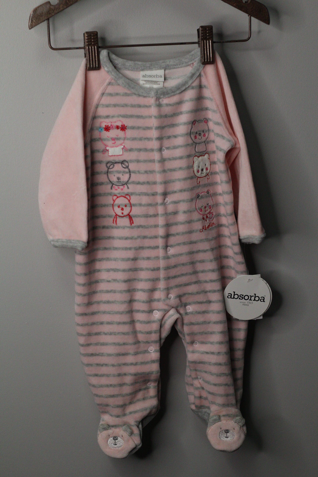 Pink & Grey Cozy Baby Bundle |O-12m