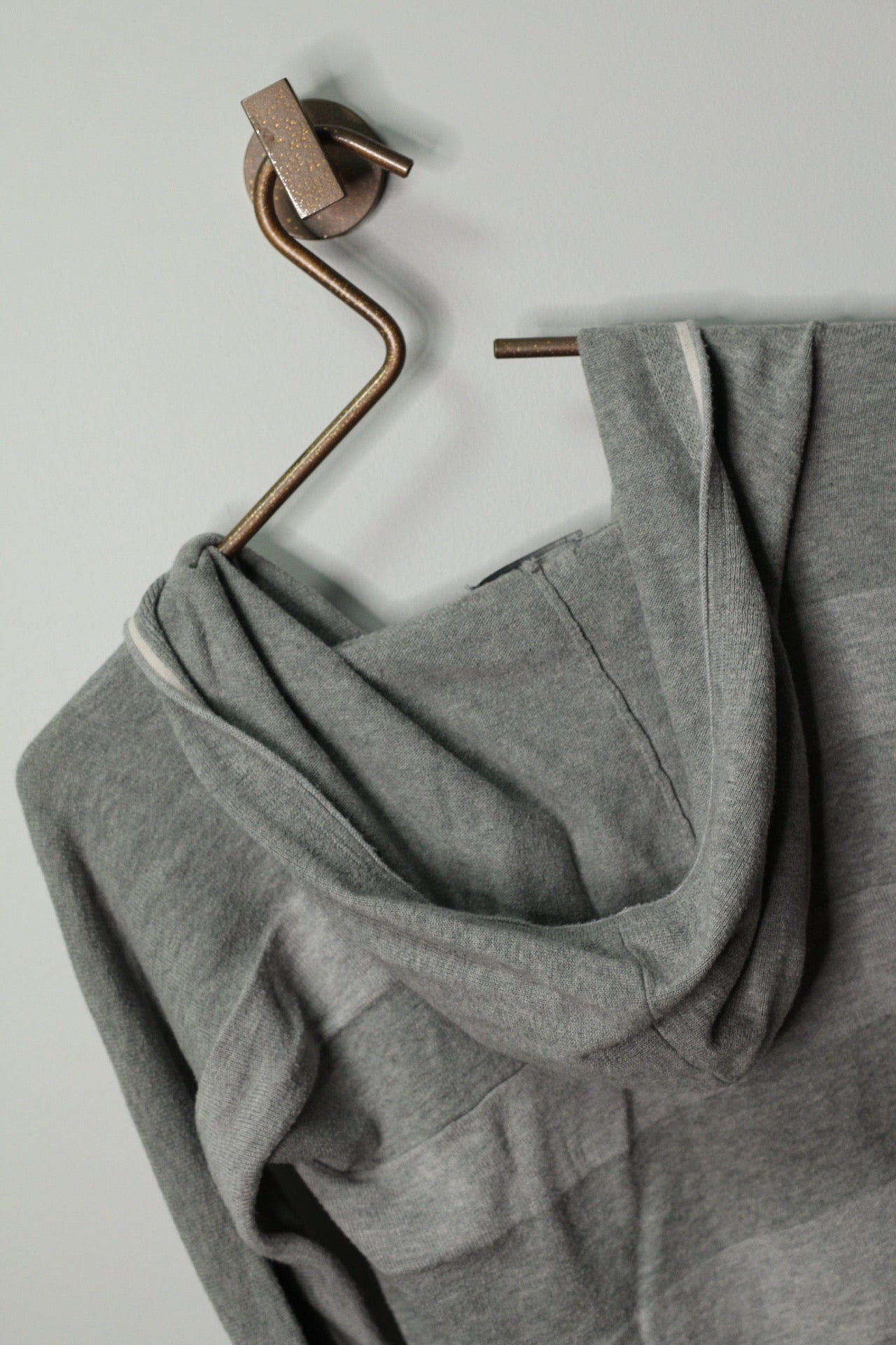 Armani Ex Y2K Knit Hoodie | M
