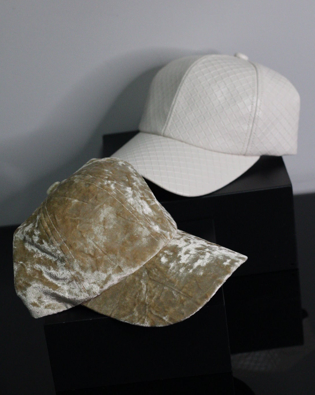 Women’s Hat Bundle | Crushed Velvet & Grid