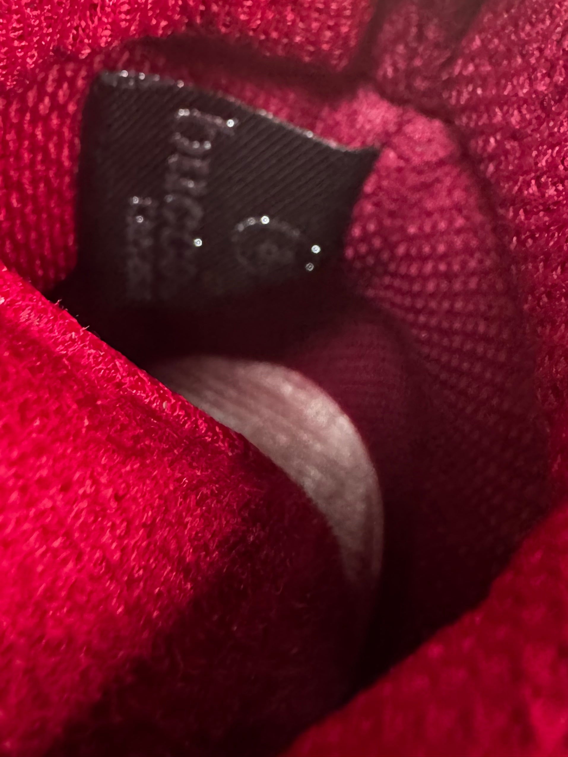 Y2K Red Leather Wedge |8