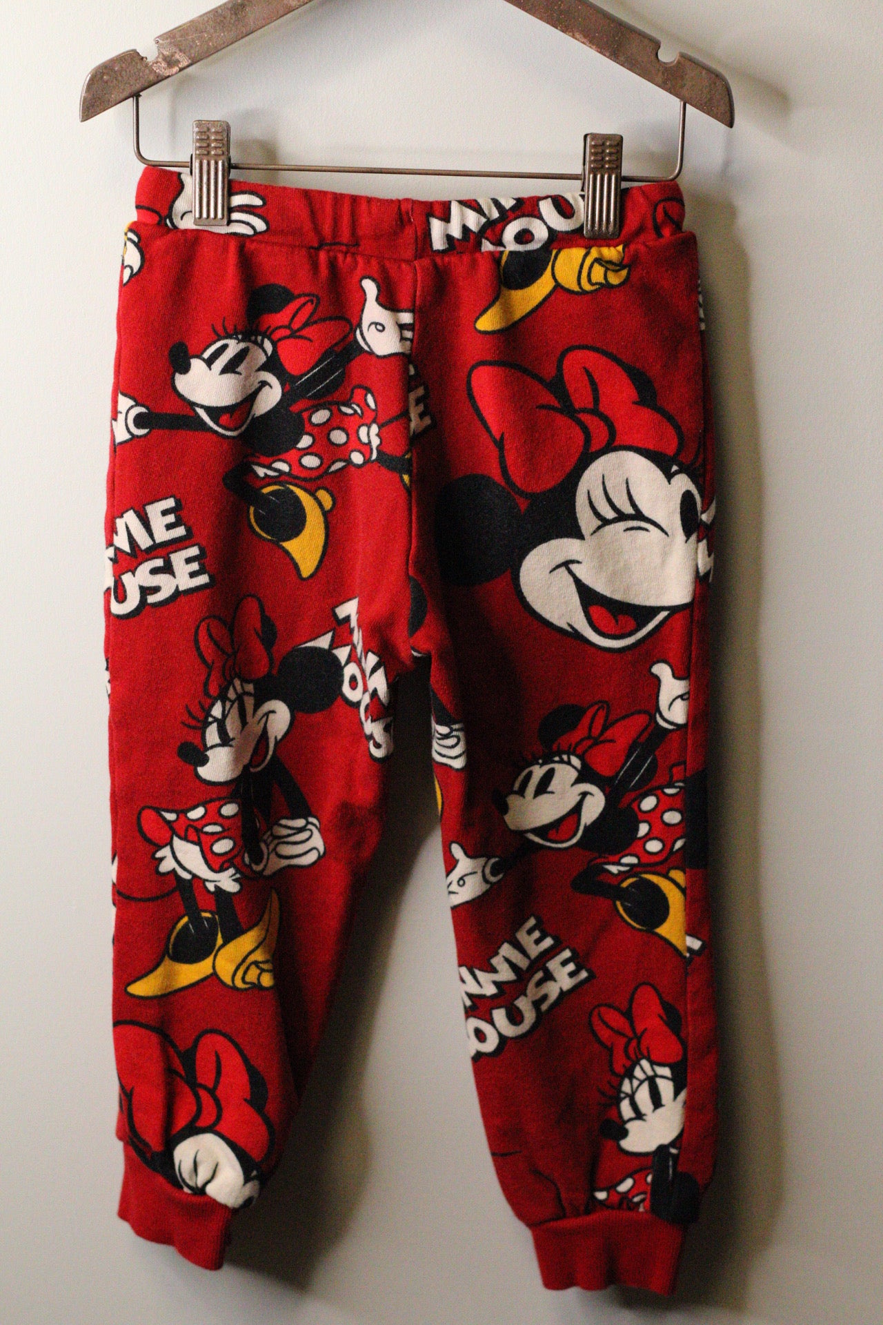 Retro Minnie Fleece Jogger| 4–6Y