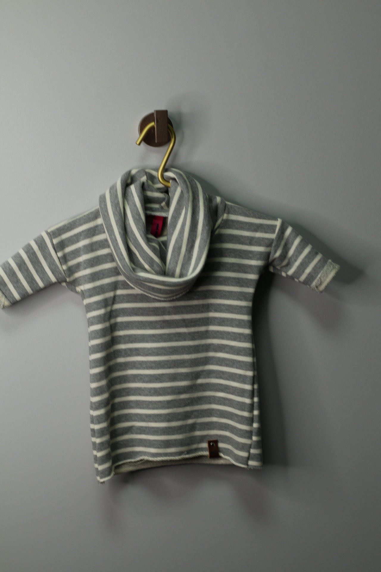 Handmade Funnel Sweater Set | 6 & 12M