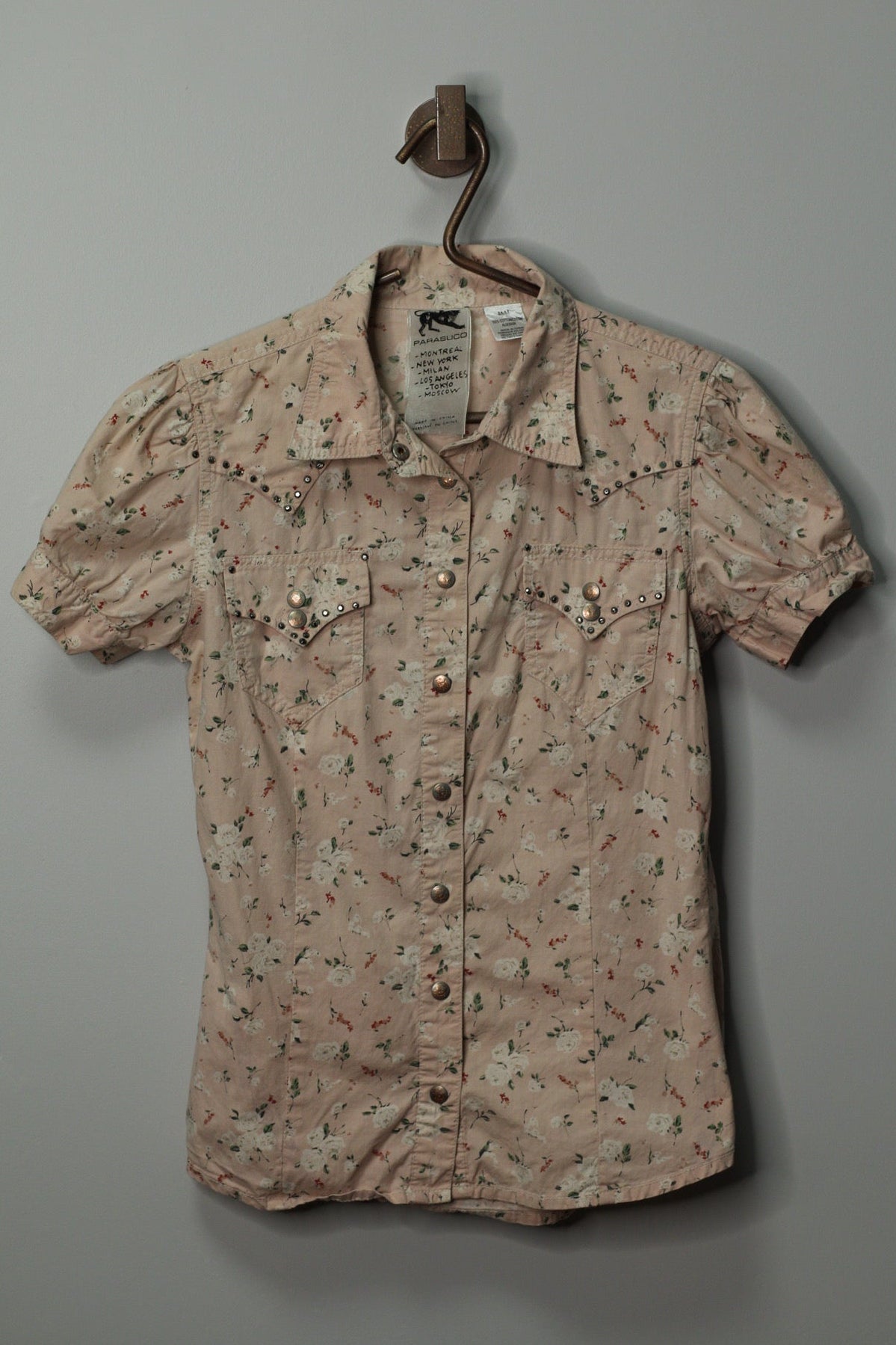 Y2K Floral Studded Cowgirl| Parasuco | M