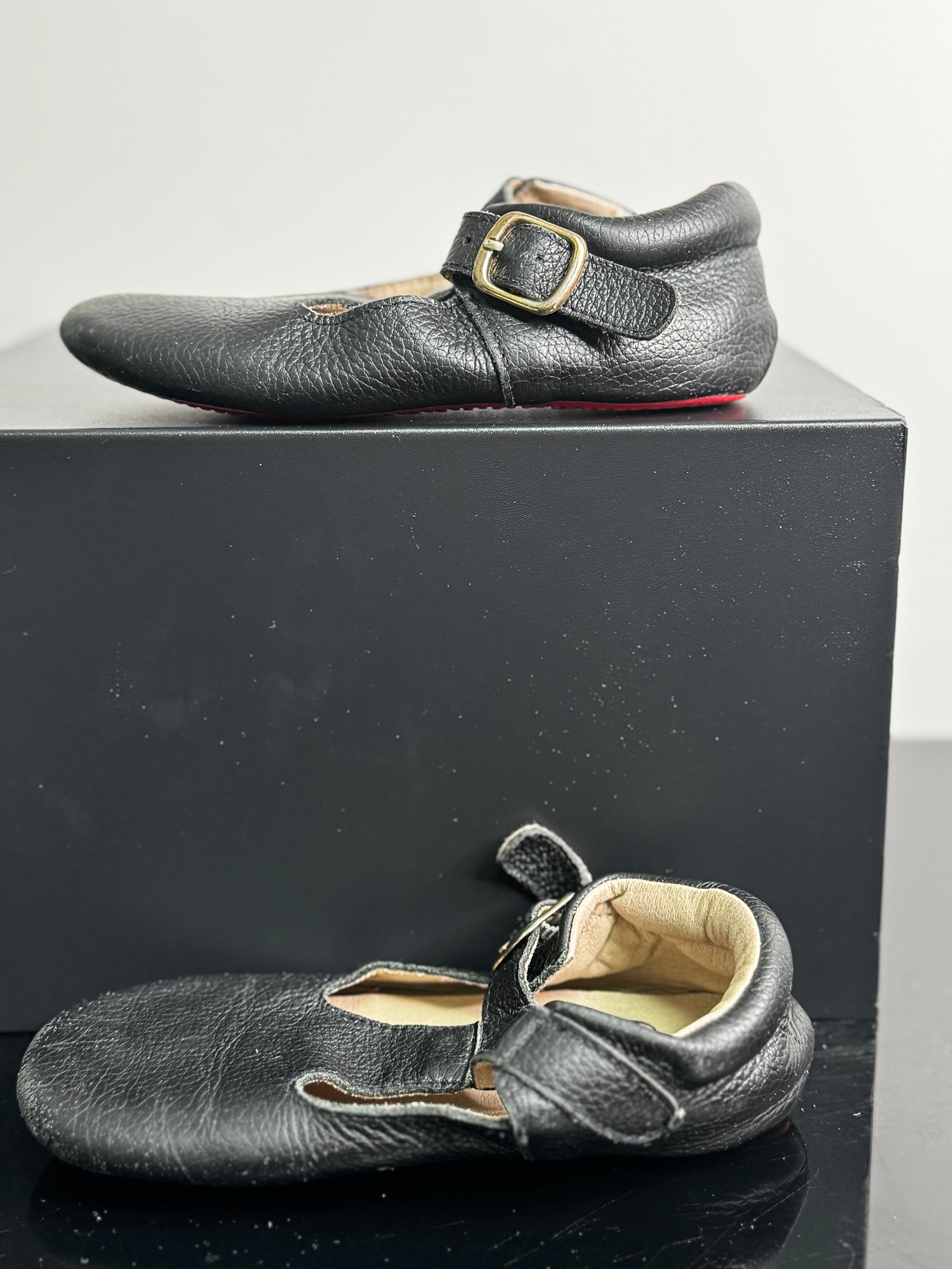 Red Bottom Mary Jane Moccs | Mom & Mini