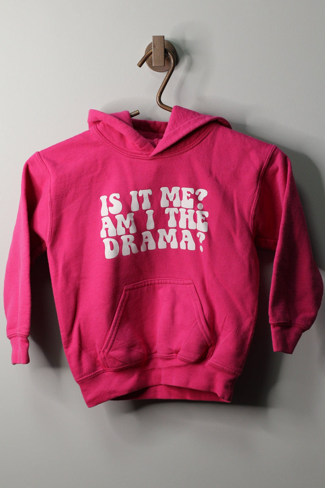 Is It Me? Am I The Drama? Hoodie | 3/6Y