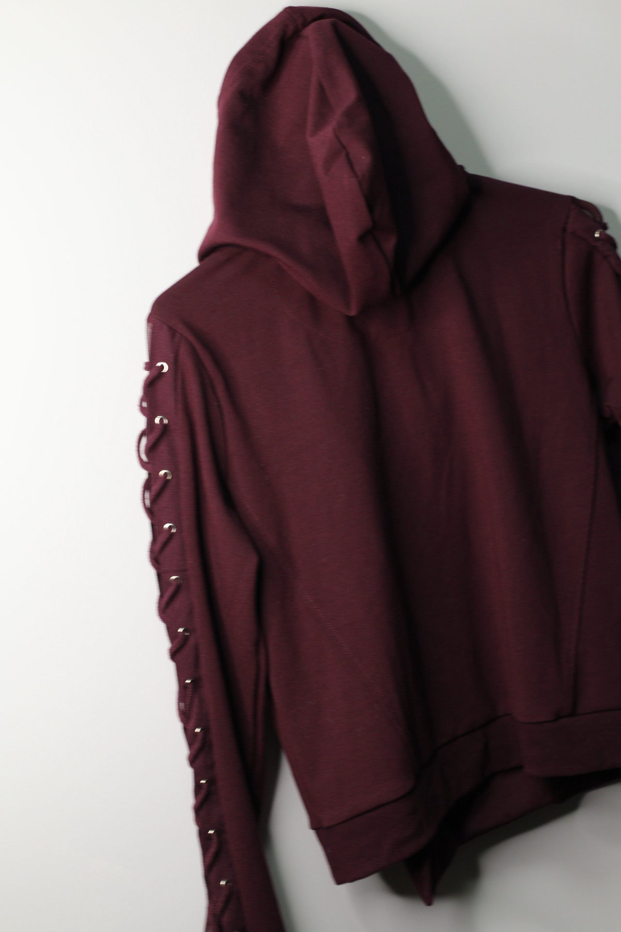 Asymmetrical Moto Zip Hoodie | Triple Five Soul | L