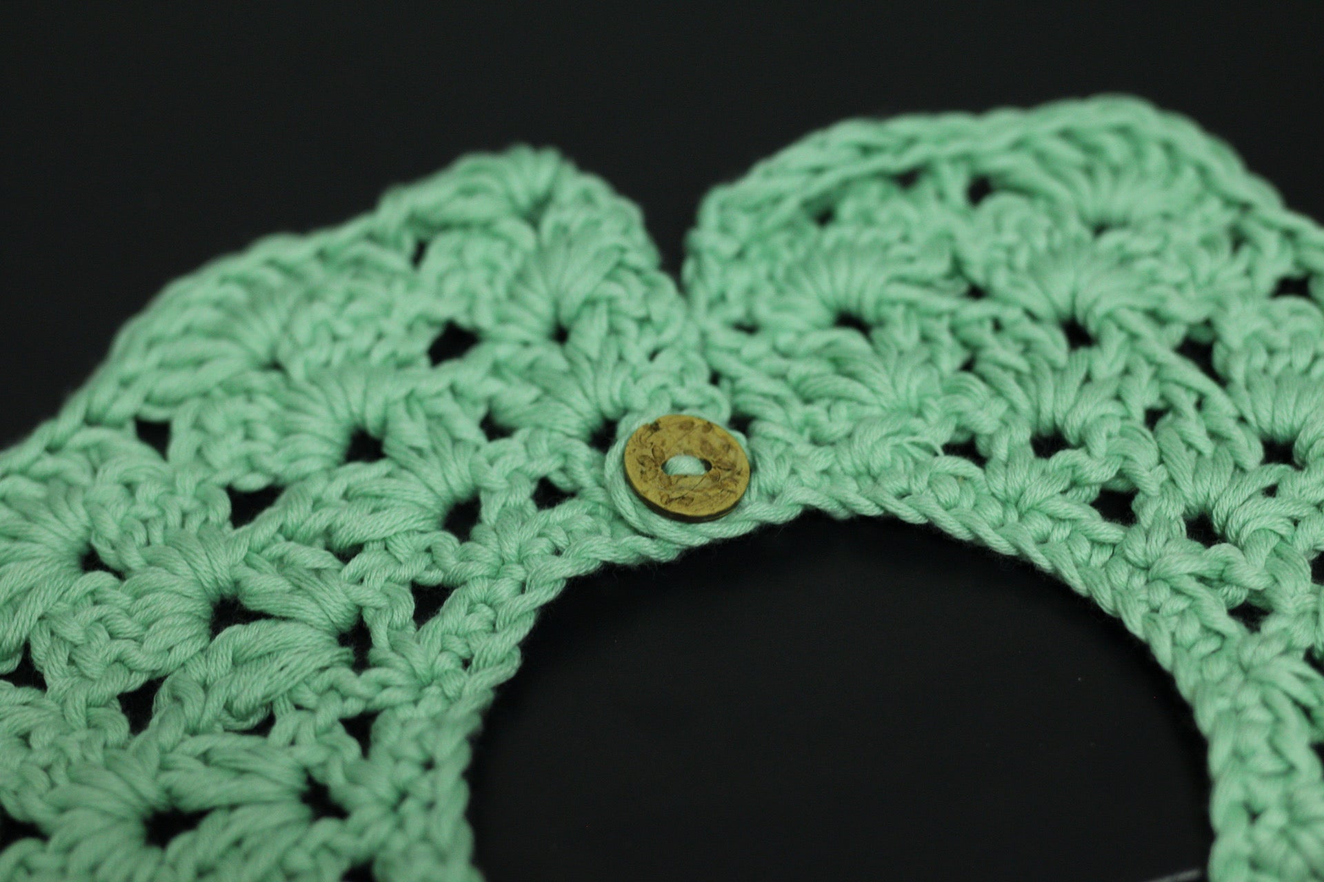 HANDMADE CROCHET COLLAR SET