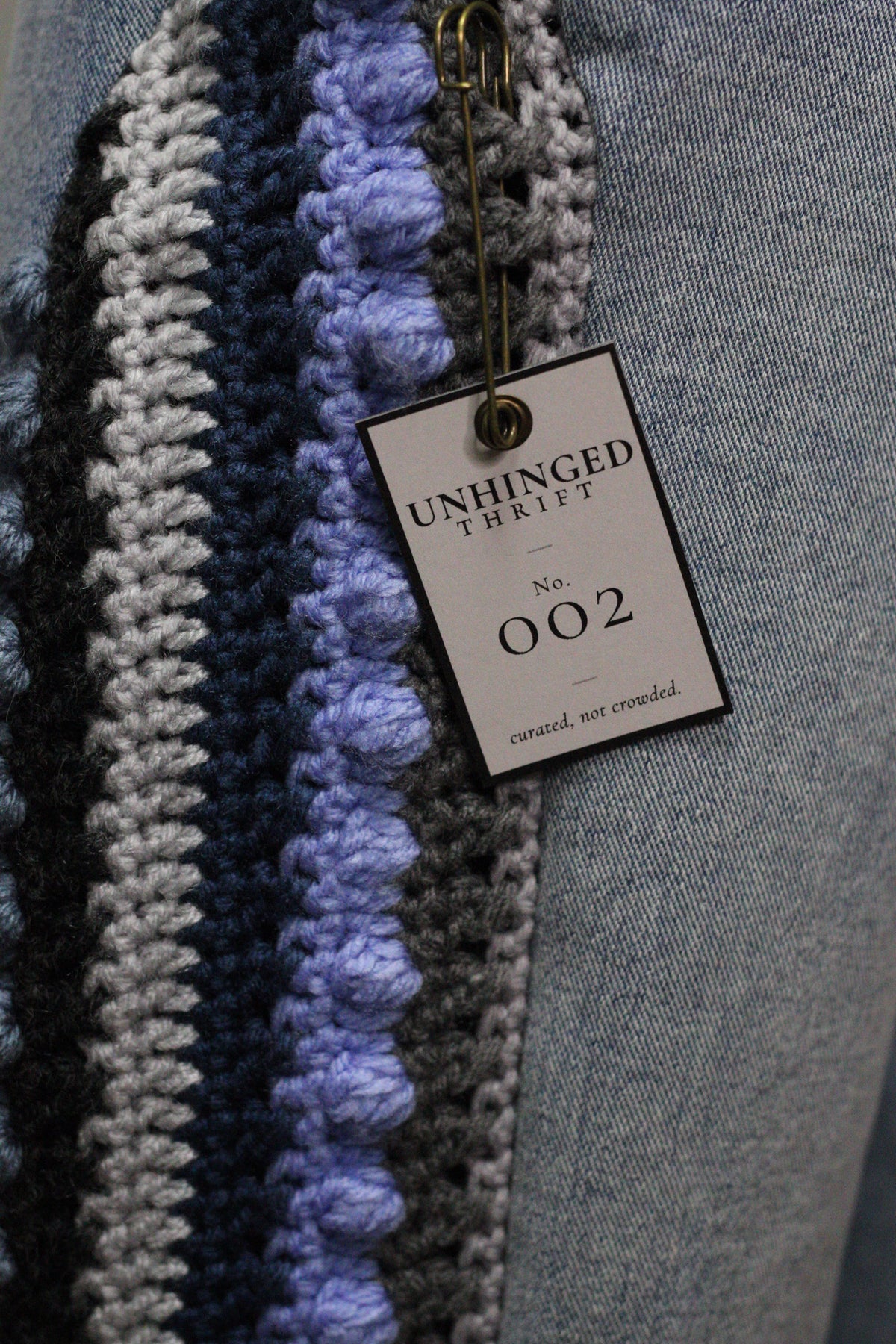 ARCHIVE NO. 002 | Crochet Side Panel JEANS