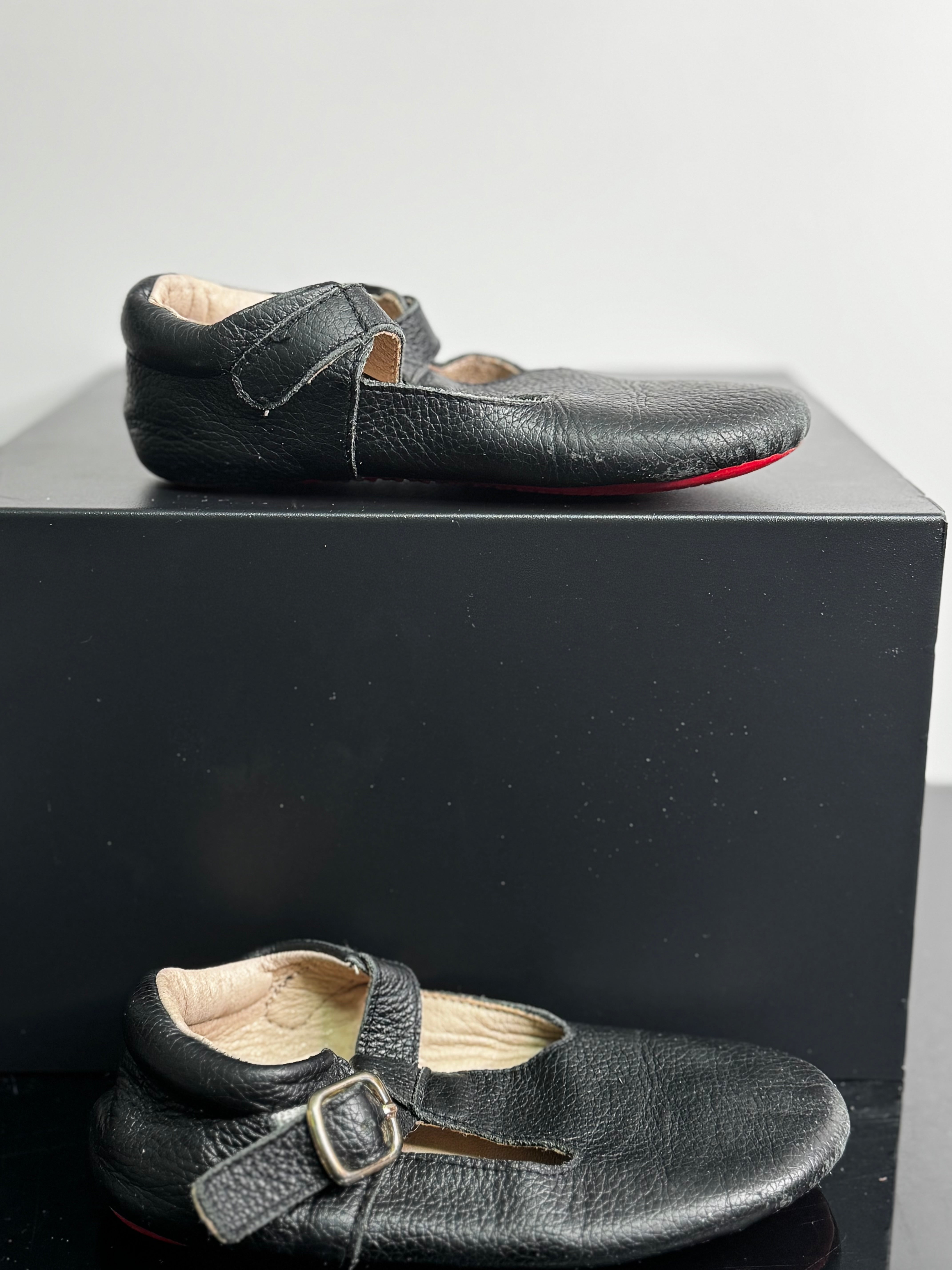 Red Bottom Mary Jane Moccs | Mom & Mini