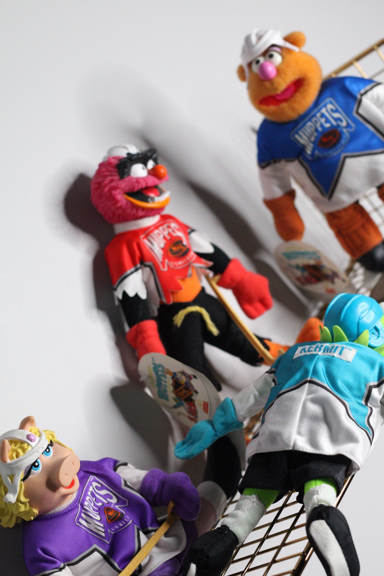 1995 McDonald’s Muppets NHL Hockey Plush Set of 4
