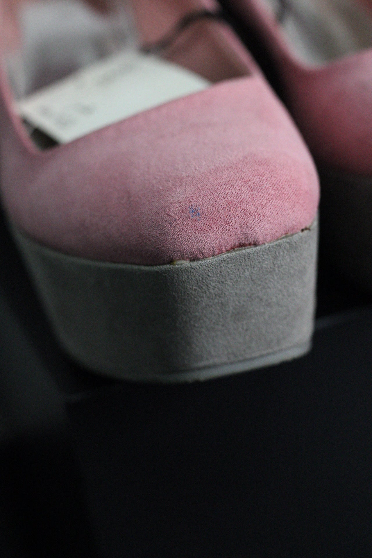 Pink & Grey PLATFORM WEDGES | SIZE 39